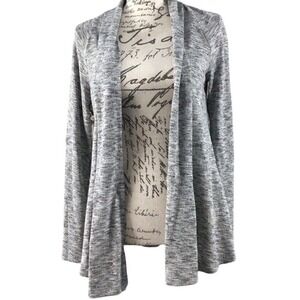 SALE Woman's Loft Outlet Gray Open Front‎ Cardigan